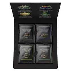 Набор KIOKO Limited SPECIAL TEA collection rоллекция черного чая в пакетиках (4вида по 5 пакетиков) 32,5г*8