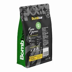 Кофе BOMBBAR жареный в зернах. Арабика 100% /пакет/ 200г*10