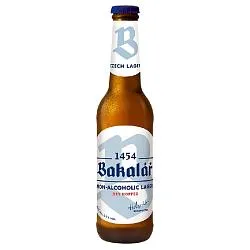 Пиво BAKALAR светлое NEALKO безалкогольное (алк. не более 0.5%) Холодного охмеления /стекло/ 0,33л*24
