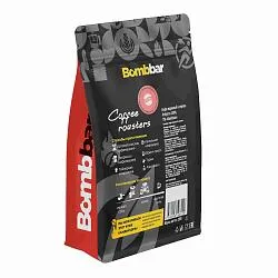 Кофе BOMBBAR жареный в зернах. Робуста 100% /пакет/ 200г*10