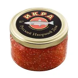 Икра РУССКИЙ ИКОРНЫЙ ДОМ Кета /стекло крышка "twist-off"/ 200г*1 Икра РУССКИЙ ИКОРНЫЙ ДОМ Кета /стекло крышка "twist-off"/ 200г*1