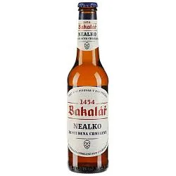 Пиво BAKALAR светлое NEALKO безалкогольное (алк. не более 0.5%) Холодного охмеления /стекло/ 0,33л*24