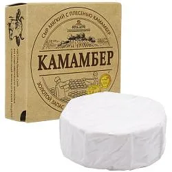 Сыр РОТА-АГРО "КАМАМБЕР" мягкий сыр с белой плесенью из Коровьего молока /картон/ 125г*4 Сыр РОТА-АГРО "КАМАМБЕР" мягкий сыр с белой плесенью из Коровьего молока /картон/ 125г*4