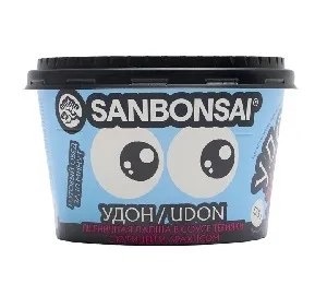 Лапша SANBONSAI УДОН в соусе Терияки с курицей /стакан/ 125г*12