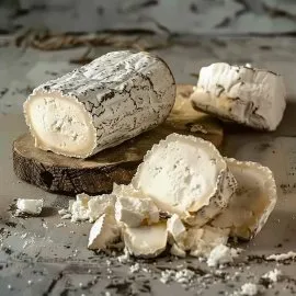 Сыр БЕЛЫЙ КАМЕНЬ мягкий с белой плесенью Мон Флер 250г*8