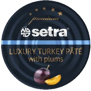 Паштет SETRA PREMIUM LUXURY индейка с черносливом /жесть/ 100г*20 Паштет SETRA PREMIUM LUXURY индейка с черносливом /жесть/ 100г*20
