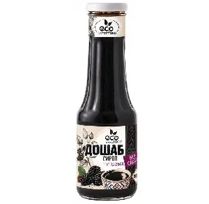 Сироп ECOFOOD Дошаб тутовый, без сахара /стекло/ 400г*6