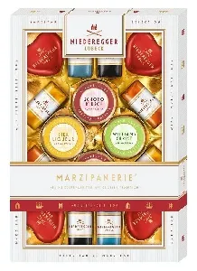 Конфеты NIEDEREGGER "Марципанерия" (360155) /картон/ 206г*8