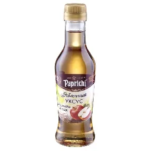 Уксус PAPRICHI Яблочный /стекло/ 220мл*6