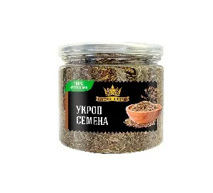 Приправа ЦАРСКАЯ ПРИПРАВА Укроп семена (для консервации) /банка/ 80г*10