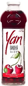 Компот YAN Вишневый /стекло/ 0,93л*6 Компот YAN Вишневый /стекло/ 0,93л*6