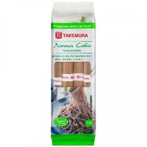 Лапша TAKEMURA Соба гречневая 300г*40 Лапша TAKEMURA Соба гречневая 300г*40