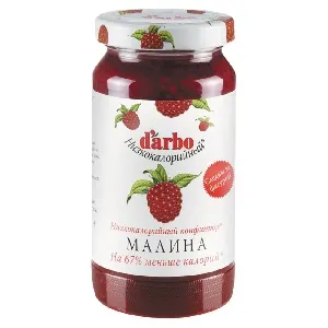 Конфитюр DARBO низкокалорийный Малина 60% фруктов /стекло/ 220г*6 Конфитюр DARBO низкокалорийный Малина 60% фруктов /стекло/ 220г*6