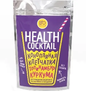 Клетчатка BIO National конопляная (топинамбур/куркума) /пакет/ 150г*16
