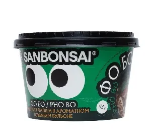 Лапша SANBONSAI рисовая "Фо Бо" /стакан/ 113г*12
