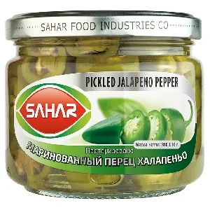 Перец SAHAR маринованный ХАЛАПЕНЬО /стекло/ 310г*12 Перец SAHAR маринованный ХАЛАПЕНЬО /стекло/ 310г*12