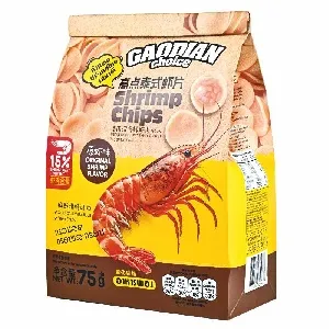 Чипсы GAODIAN креветочные 75г*18