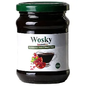 Соус WOSKY гранатовый "НАРШАРАБ" /стекло/ 250мл/340г*12 Соус WOSKY гранатовый "НАРШАРАБ" /стекло/ 250мл/340г*12