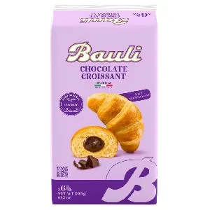 Круассаны BAULI CHOCOLATE на натуральной закваске с шоколадной начинкой 300г*12