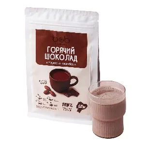 Горячий шоколад BOB From ECUADOR Эквадор 100% какао /дой-пак/ 150г*6