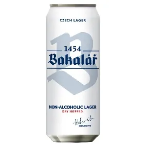 Пиво BAKALAR светлое NEALKO безалкогольное (алк. не более 0.5%) Холодного охмеления /жесть/ 0,5л*24