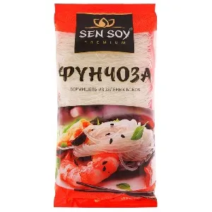 Вермишель SENSOY Фунчоза /пакет/ 200г*16