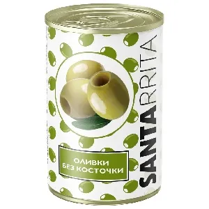 Оливки SANTARRITA без косточки /жесть/ 280г*12 Оливки SANTARRITA без косточки /жесть/ 280г*12
