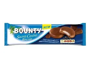 Печенье BOUNTY с кокосово-кремовой начинкой, покрытое молочным шоколадом 132г*12