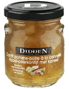 Соус-конфи DIDDEN яблочно-грушевый с корицей/стекло/ 150г*6 Соус-конфи DIDDEN яблочно-грушевый с корицей/стекло/ 150г*6