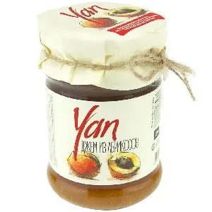 Джем YAN абрикосовый /стекло/ 300г*8 Джем YAN абрикосовый /стекло/ 300г*8