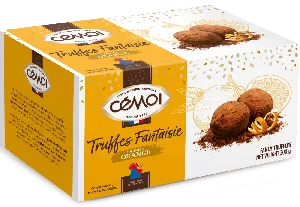 Трюфели CEMOI "Фантазия" с цукатами из апельсиновой корочки 200г*16 Трюфели CEMOI "Фантазия" с цукатами из апельсиновой корочки 200г*16