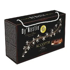 Конфеты Dy`Nastie BLACK шоколадные АССОРТИ с тёмным шоколадом ("Simple", "Sorrento", "Крем брюле") /упак. с ручкой-чемоданчик/ 155г*8 Конфеты Dy`Nastie BLACK шоколадные АССОРТИ с тёмным шоколадом ("Simple", "Sorrento", "Крем брюле") /упак. с ручкой-чемоданчик/ 155г*8