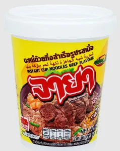 Лапша JAYA быстрого приготовления со вкусом говядины /пл.стакан/ 60г*36 Лапша JAYA быстрого приготовления со вкусом говядины /пл.стакан/ 60г*36