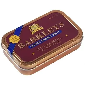 Леденцы BARKLEYS Корица и Яблоко /жесть/ 50г*6 Леденцы BARKLEYS Корица и Яблоко /жесть/ 50г*6