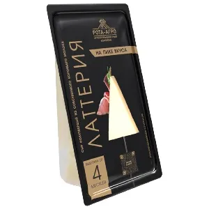 Сыр РОТА-АГРО "ЛАТТЕРИЯ" полутвердый из Коровьего молока /лоток/ 180г*4 Сыр РОТА-АГРО "ЛАТТЕРИЯ" полутвердый из Коровьего молока /лоток/ 180г*4