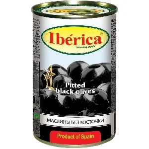 Маслины IBERICA без косточки /жесть/ 360г*12