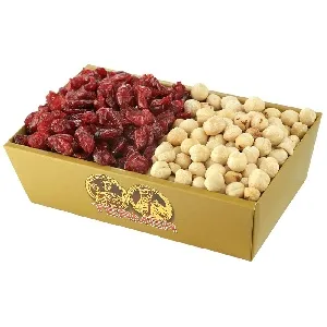 Ассорти TERMER Клюква + фундук жареный /карт.корзина/ 550г*10 Ассорти TERMER Клюква + фундук жареный /карт.корзина/ 550г*10