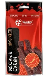 Мясные снеки SNACKER сыровяленые (сушеные) «По-Сычуаньски» 30г*15