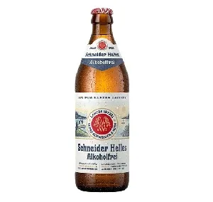 Пиво SCHNEIDER'S HELL ALKOHOLFREI безалкогольное /стекло/ 0,5л*20