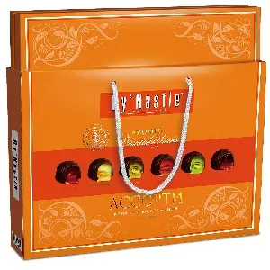 Конфеты Dy`Nastie шоколадные АССОРТИ с фруктовыми начинками /СУМКА/ 270г*5 Конфеты Dy`Nastie шоколадные АССОРТИ с фруктовыми начинками /СУМКА/ 270г*5