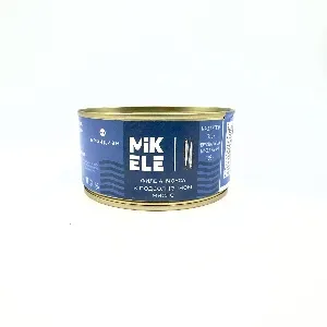 Филе анчоуса MIKELE в подсолнечном масле /жесть/ 330г*12 Филе анчоуса MIKELE в подсолнечном масле /жесть/ 330г*12