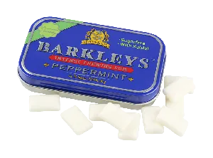 Жевательная резинка BARKLEYS Intense PEPPERMINT /жесть/ 30р*9 Жевательная резинка BARKLEYS Intense PEPPERMINT /жесть/ 30р*9