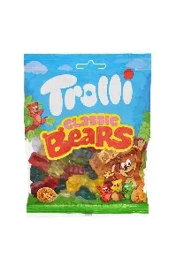 ***Мармелад TROLLI HALAL CLASSIC BEARS Мишки (шоубокс 12шт*8) 100г*96