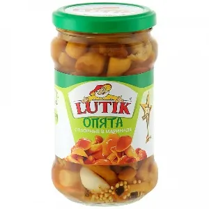 Опята 11085 LUTIK отборные в маринаде /стекло/ 314мл*12 Опята 11085 LUTIK отборные в маринаде /стекло/ 314мл*12