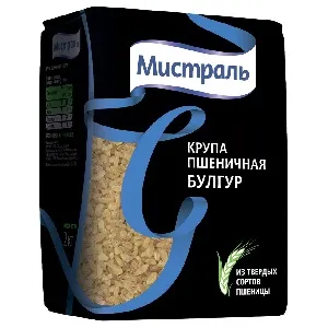 Крупа МИСТРАЛЬ Пшеничная Булгур /пакет/ 2кг*8 Крупа МИСТРАЛЬ Пшеничная Булгур /пакет/ 2кг*8