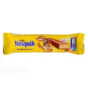 Батончик NESQUIK Wafer вафля в молочном шоколаде /шоубокс/ 18г*30