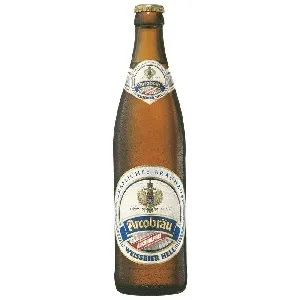 Пиво ARCOBRÄU светлое WEISSBIER HELL ALKOHOLFREI Безалкогольное (алк. не более 0,4%) /стекло/ 0,5л*20