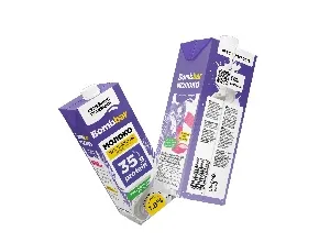 Молоко BOMBBAR безлактозное ультрапастеризованное м.д.ж. 3,5% 1л*12