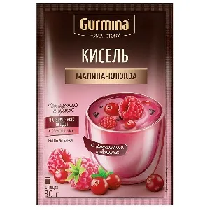 Кисель GURMINA HONEY STORY малина-клюква 30г*20 Кисель GURMINA HONEY STORY малина-клюква 30г*20
