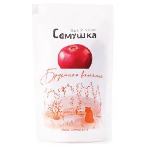 Брусника СЕМУШКА вяленая /зип-пакет/ 50г*8 Брусника СЕМУШКА вяленая /зип-пакет/ 50г*8